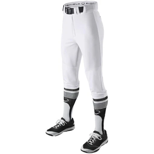 EvoShield Youth Salute Knicker Baseball Pants (White) -Deals Baseball Store