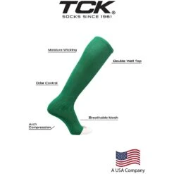 TCK Twin City Knitting Prosport Adult Baseball Softball Sock (Kelly Green) -Deals Baseball Store 71lytmbness. ac ul1500