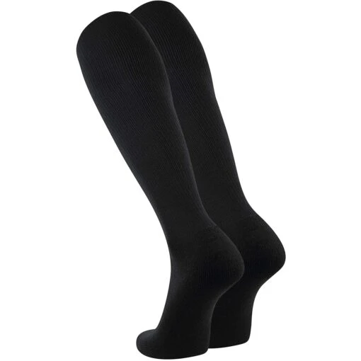 TCK Twin City ALLSPORT Baseball Softball Solid Adult Sock (Black) -Deals Baseball Store