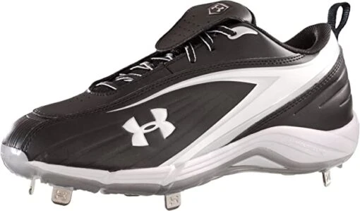 New Under Armour Glyde III Women's 8.5 Softball Metal Cleats Black/White -Deals Baseball Store 71rra8otmrl. ac ux625 2ef523d9 b9fa 4a66 a30f 6490b4664167