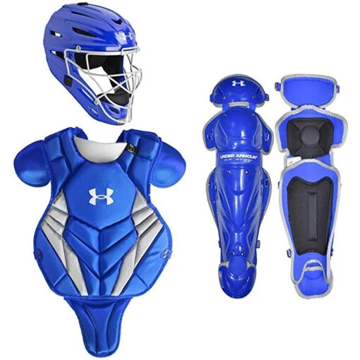 Under Armour Converge Victory NOCSAE Baseball Catcher's Equipment Set Intermediate (Royal) -Deals Baseball Store