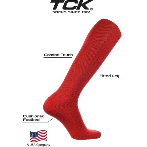 TCK Twin City ALLSPORT Baseball Softball Solid Adult Sock (Red) -Deals Baseball Store 71vr1dfgzjl. ac ul1500