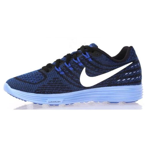 New WMNS Nike Lunartempo 2 818098 Racer Blue/White Womens 11.5 Running Shoes -Deals Baseball Store 818098 20401