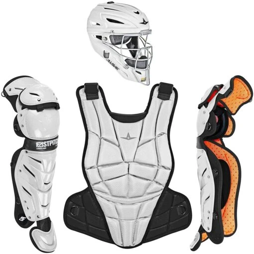 All-Star AFx Series Fastpitch Softball Catcher's Package (White/Black) -Deals Baseball Store 81G4PmDQybL. AC SL1500