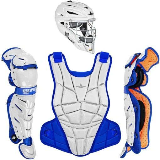 All-Star AFx Series Fastpitch Softball Catcher's Package (White/Royal) -Deals Baseball Store 81HOyBq6eTL. AC SL1500