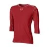 EvoShield Pro Team Baseball Adult Men's Mid Sleeve Workout Tee Shirt (Scarlet) -Deals Baseball Store 81furkklzhl