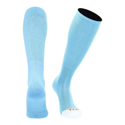 TCK Twin City Knitting Prosport Adult Baseball Softball Sock (Columbia Blue) -Deals Baseball Store