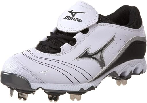 New Mizuno Swift G2 Switch Wmn Size 6.5 Fastpitch Softball Cleats White/Black -Deals Baseball Store 81u1i4mkowl. ac uy625