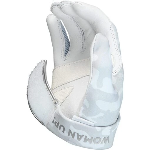 Easton Lauren Chamberlain LC Pro Softball/Fastpitch Adult Batting Gloves White -Deals Baseball Store