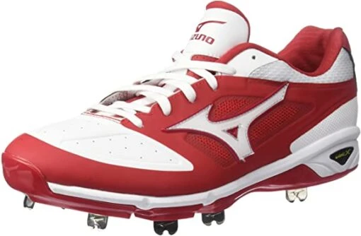 New Other Mizuno Men's Dominant Ic Baseball Shoe Metal Cleats Mn 9.5 Baseball Rd/Wht -Deals Baseball Store 81yepxhbnil. ac ux575 7748ff61 6045 4701 bfaf 1f2d1360907e