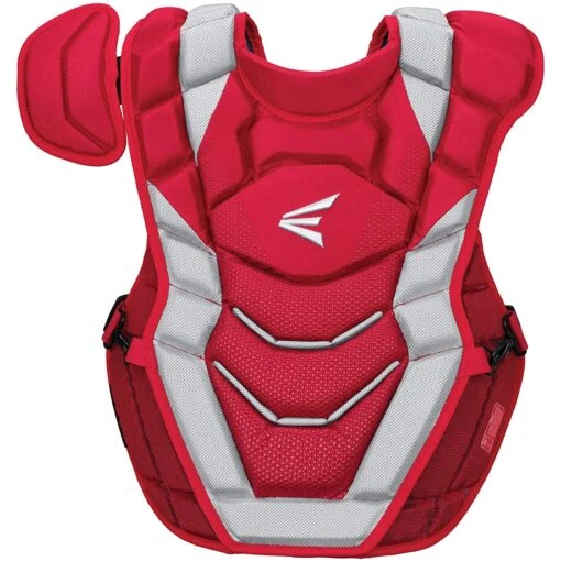 Easton Pro X Adult Baseball Catchers Chest Protector (Red/Silver) -Deals Baseball Store 91JMECBm4kL. AC SL1500