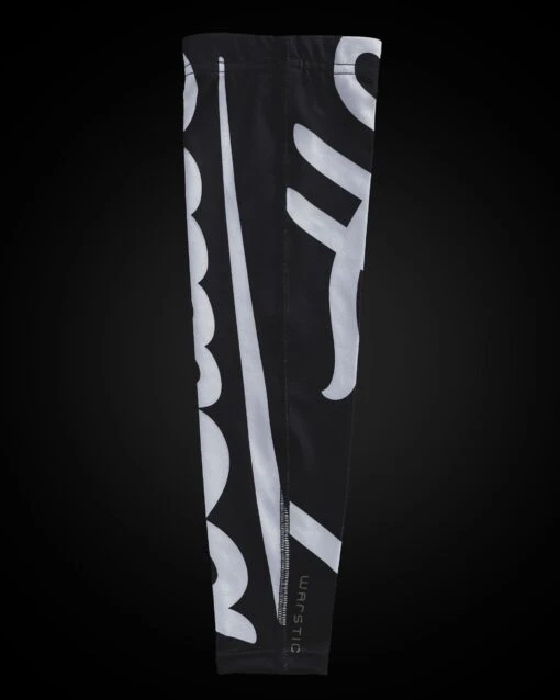 Warstic ARM SLEEVE - BATTLE (BLACK/WHITE) -Deals Baseball Store Armsleeve BattleBlack Back