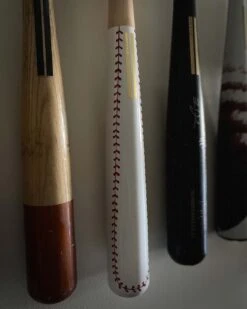 Father's Day "Baseball" Factory Artist Collection Wood Bat -Deals Baseball Store BASE 9