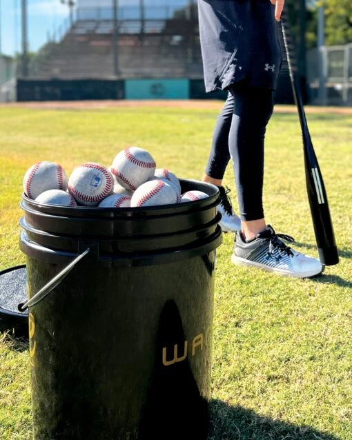 WARSTIC BATTLE BUCKET W/ PADDED SEAT -Deals Baseball Store BallBucket 7