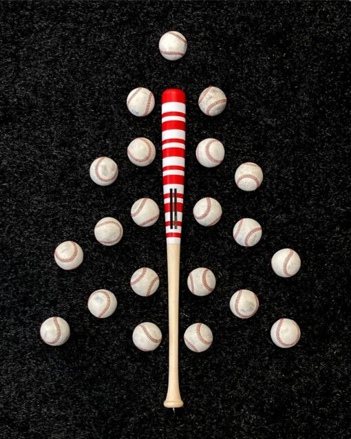 Warstic CANDY CANE SPECIAL EDITION WOOD BAT -Deals Baseball Store BaseballTree 6