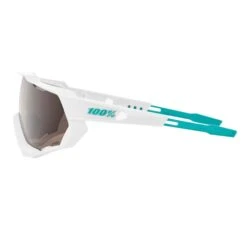 100% Speedtrap Xtreme Sports Performance Sunglasses W Interchangeable Lenses, Bora Hans Grohe Team White - Hiper Silver Mirror Lens -Deals Baseball Store BoraHansGroheTeamWhite HiperSilverMirrorLens1