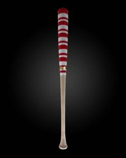 Warstic CANDY CANE SPECIAL EDITION WOOD BAT -Deals Baseball Store CCBat 1