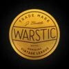 Warstic VINTAGE LEAGUE (BLACK/GOLD) STICKER -Deals Baseball Store Decal GoldBadge