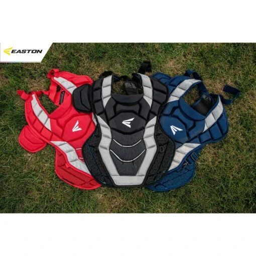 Easton Pro X Adult Baseball Catchers Chest Protector (Red/Silver) -Deals Baseball Store Easton ProXCPNonCC Multi 5e6a1ff7 ea1c 4aaa beaf bf5b3e91f359