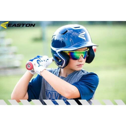 Easton Z5 2.0 Senior Batting Helmet Gloss Two-Tone Series Jaw Guard Compatible, Senior (Navy/Gray) -Deals Baseball Store EastonZ5Helmetmarketingpicnavy1 dd6fe115 f0db 4224 a63c b7f165be2e7f