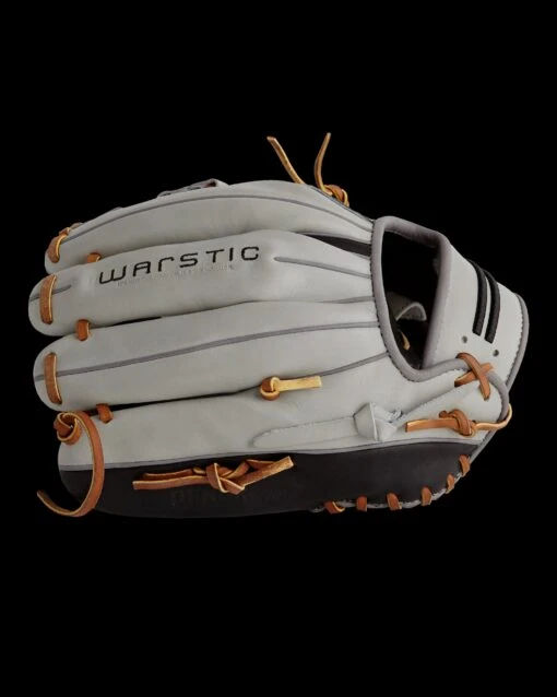 Warstic IK3 SERIES JAPANESE KIP INFIELD GLOVE- GRAY WOLF STYLE -Deals Baseball Store FG IK3INF GW 3