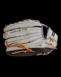 Warstic IK3 SERIES JAPANESE KIP OUTFIELD GLOVE- GRAY WOLF STYLE -Deals Baseball Store FG IK3OF GW 3