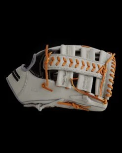 Warstic IK3 SERIES JAPANESE KIP OUTFIELD GLOVE- GRAY WOLF STYLE -Deals Baseball Store FG IK3OF GW 4