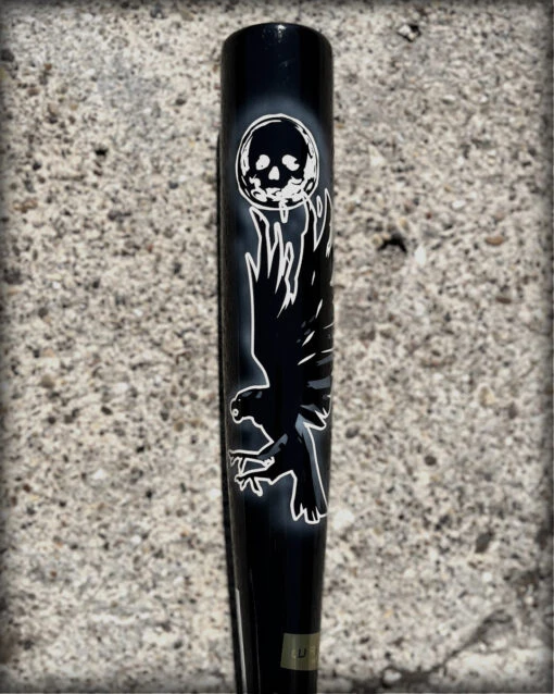 "NIGHTMARE ON MAPLE STREET" WSF300 FUNGO -Deals Baseball Store Fungo Skeleton RavenSide2