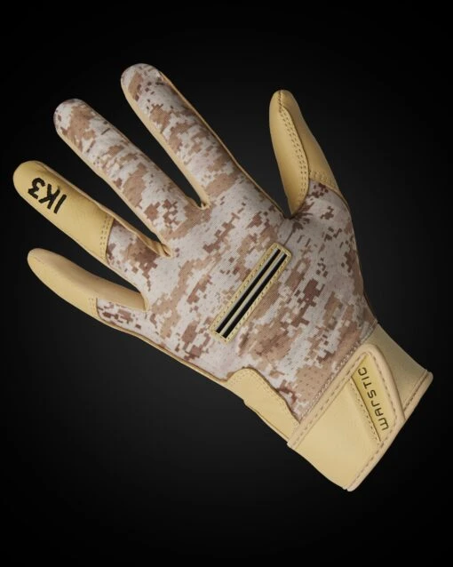 IK3 PRO LTD ED BATTING GLOVES "DESERT CAMO" -Deals Baseball Store IK3DigiCamoFront