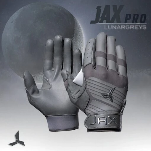 Jax Batting Gloves Adult Pro Model Batting Gloves (Lunar Grey) -Deals Baseball Store JAX PROMODELYTH LUNGR 6