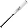 Mizuno B22 CRBN2 2022 USSSA 2 Piece Composite Baseball Bat 2 5/8 Barrel (White/Grey) -Deals Baseball Store MIZUNOB22CRBN22022USSSA2PIECECOMPOSITEBASEBALLBAT258BARREL WHITEGREY 1