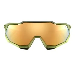 100% Speedtrap Xtreme Sports Performance Sunglasses W Interchangeable Lenses, Matte Metallic Viperidae - Bronze Multilayer Mirror -Deals Baseball Store MatteMetallicViperidae BronzeMultilayerMirror2