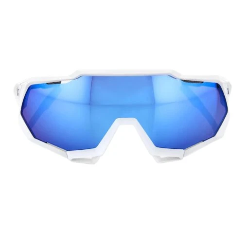 100% Speedtrap Xtreme Sports Performance Sunglasses W Interchangeable Lenses, Matte White - Hiper Blue Multilayer Mirror Lens -Deals Baseball Store MatteWhite HiperBlueMultilayerMirrorLens2 scaled