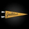 GRATTITUDE PENNANT -Deals Baseball Store PNT GRATTITUDE 1