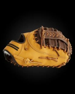 Warstic PRO STANDARD SERIES FIRST BASE MITT- BIGHORN STYLE -Deals Baseball Store PROSTDFB TAN 13 SIDE1