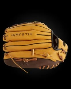 Warstic PRO STANDARD SERIES PITCHER'S GLOVE - BIGHORN STYLE -Deals Baseball Store PROSTDP TAN 12 SIDE2