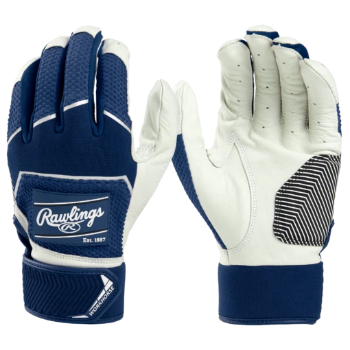 Rawlings Workhorse Youth Baseball Batting Gloves (Navy) -Deals Baseball Store Rawlings Batting Gloves WH22BG Navy MAIN 9e1aca34 5138 4525 94b5 4232bc8741c7