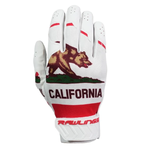 Rawlings X Guardian Baseball 5150 Limited Edition State Batting Gloves California Flag Youth & Adult -Deals Baseball Store RawlingsXGuardianBaseball5150LimitedEditionStateBattingGlovesCaliforniaFlag