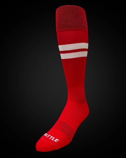 Warstic WARSTRIPE SOCKS (RED) -Deals Baseball Store WarsticBattleSock Red 1