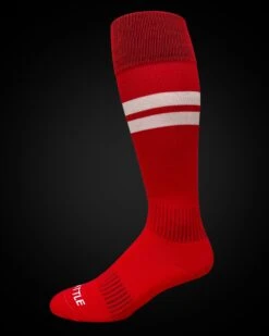 Warstic WARSTRIPE SOCKS (RED) -Deals Baseball Store WarsticBattleSock Red 3