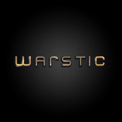 WARSTIC (BLACK/GOLD) STICKER -Deals Baseball Store WarsticLogo