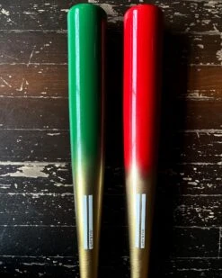 "RUDOLPH" INK DOT WS271 WOOD BAT -Deals Baseball Store XmasBats3