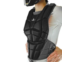 All-Star AFx Series Fastpitch Softball Catcher's Package (Black) -Deals Baseball Store afxcp detail web bk 3