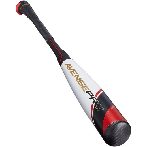 Axe Bat Avenge Pro USSSA 2-3/4" 2-Piece Composite Baseball Bat Drop -10 (White/Black/Red) -Deals Baseball Store axe avenge usssa l148jp 27 17 main