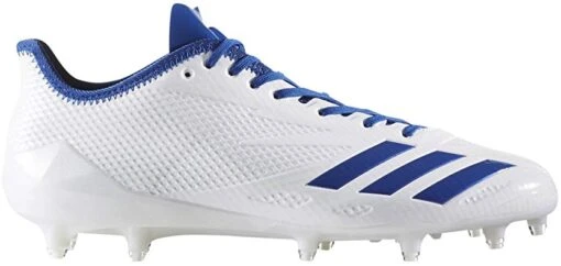 New Adidas Adizero 5-Star 6.0 Cleat Men's 11.5 Football White/Royal -Deals Baseball Store b42463 201