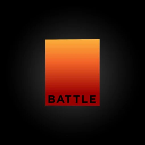 Warstic BATTLE SUNRISE STICKER -Deals Baseball Store battle sunset