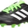 New Adidas Kids' Ace 16.4 FxG J Soccer Shoe 2 Black/White/Green -Deals Baseball Store bb0570