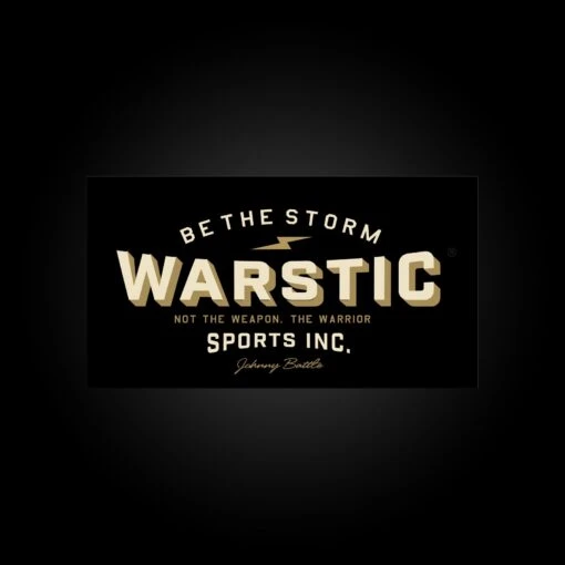 Warstic BE THE STORM STICKER -Deals Baseball Store be the storm