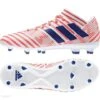 New Adidas Nemeziz 17.3 FG Women Sz 6 Soccer Molded Cleats White/Orange/Blue -Deals Baseball Store cg3392