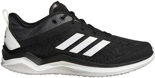 New Adidas Men's Speed Trainer 4 Baseball Shoe Size Men's 6.5 Black/Grey -Deals Baseball Store cg5131 7916af64 6603 4f95 b8d3 588a62a8972a